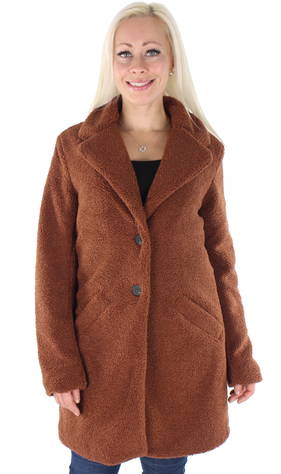 Vila teddy coat store