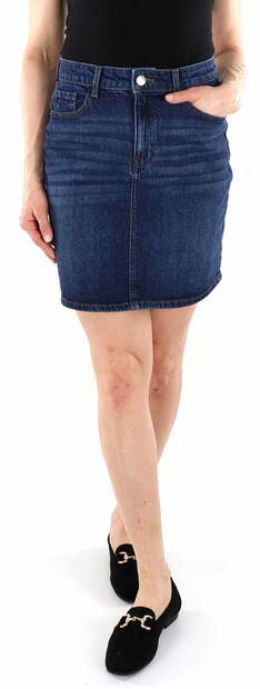 Vila Denim skirt Kaja Jaf dark blue - Skirts - 135978 - 1