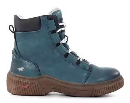 Mustang women's ankle boots 1436-605-879 tuerkis - Women's ankle boots - 137338 - 1
