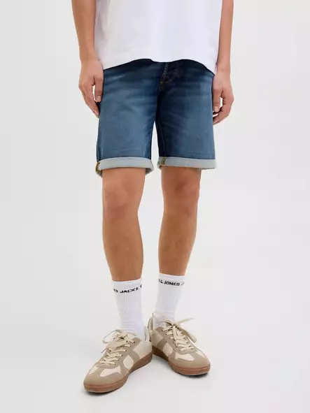 Jack&Jones men's shorts Icon blue denim - Men's shorts and capri - 138548 - 1