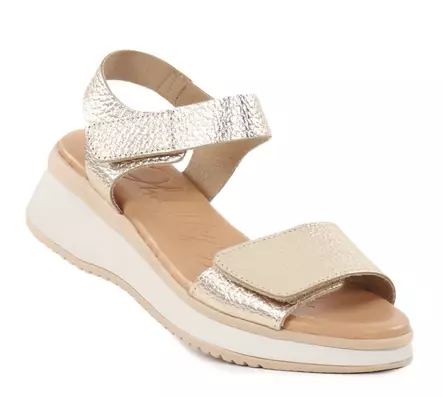 Oh! My Sandals 5660 women's sandals champagne - Women's sandals - 138778 - 2