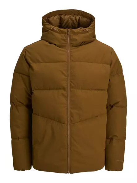 Jack&Jones Winter Jacket Global puffer brown - Men's jackets - 139638 - 1