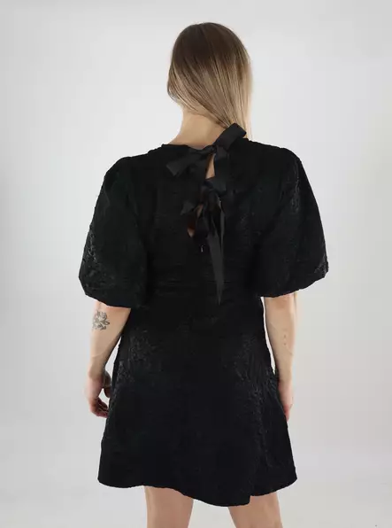 JDY dress with bow tie details Bow black - Dresses and tunics - 139928 - 2