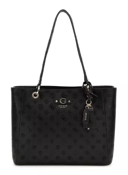 Guess Bag Dita black logo - Handbags - 140108 - 1