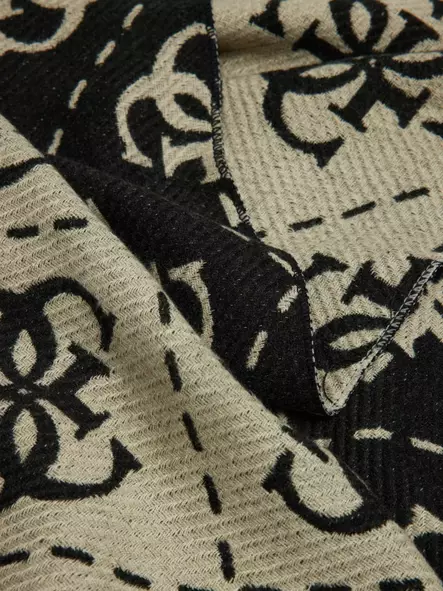 Guess Scarf AW5217VIS03 BLO black/beige - Women's scarfs - 139578 - 2