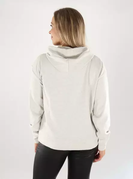 JDY women's hoodie Hood oatmeal - Women's hoodies and colleges - 139048 - 2