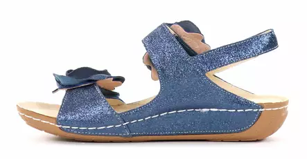 Laura Vita women's sandals Linao 15 bleu - Women's sandals - 137968 - 2