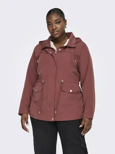 Only Carmakoma women's plus size jacket CARNEWSTARLINE spiced apple - Women's light jackets - 140318 - 1