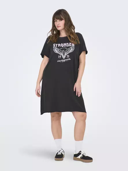 Only Carmakoma Plus Size Casual Dress life black/glitter - Dresses and tunics - 138368 - 1