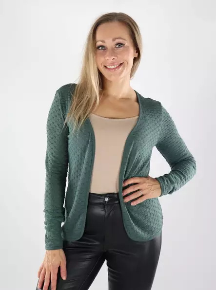 Only women's cardigan Life balsam green - Women's knitwear - 138998 - 1