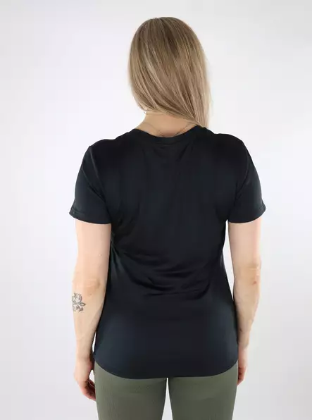 Only Play women's t-shirt Core Life black/melange - Womens's sports T-shirts - 137718 - 2