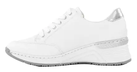 Rieker women's wedge sneakers N4322-80 white - Rieker women`s sneakers - 137808 - 2