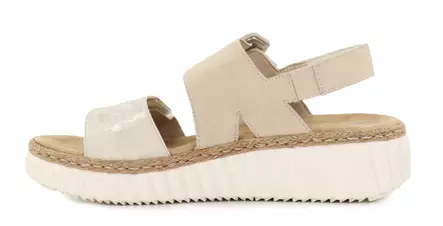 Rieker women's sandals 69260-60 beige - Rieker women`s sandals - 138228 - 2