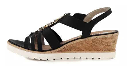 Rieker Remonte women's sandals R6264-00 black - Rieker women`s sandals - 138168 - 2
