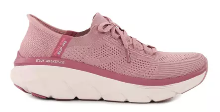 Skechers women's wide-soled sneakers 150105/DKMV D'LUX WALKER 2.0 - THRILL MOVEMENT dark mauve - Skechers women`s sneakers - 138068 - 2