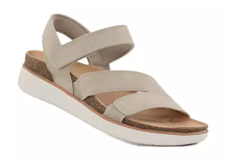 Skechers sandals 163252/TPE LIFTED COMFORT taupe - Skechers women`s sandals - 141348 - 1
