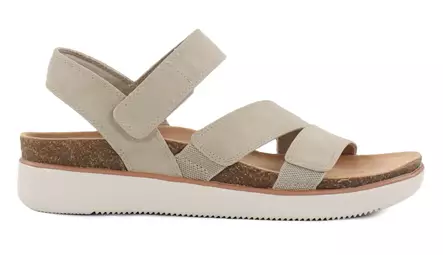 Skechers sandals 163252/TPE LIFTED COMFORT taupe - Skechers women`s sandals - 141348 - 2