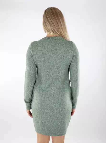 Vero Moda Knitted dress laurel wreath - Women's knitwear - 136948 - 2
