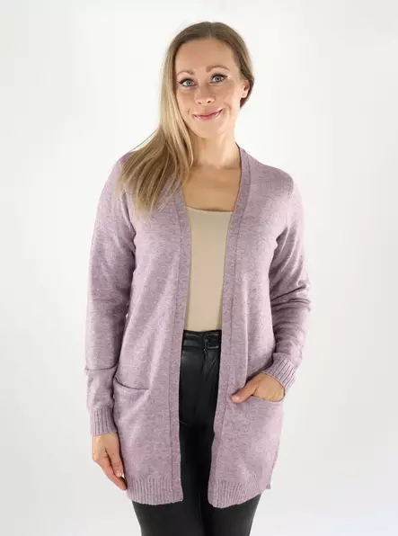 Vila women's cardigan Open toadstool - Women's knitwear - 139018 - 1