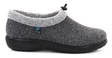 Fly Flot Slippers 502 antracite - Women's slippers - 129618 - 1