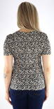 JDY T-shirt tapioca/Leo black - Women's T-shirts - 133018 - 2