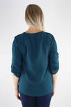 JDY Shirt 3/4 reflecting pond - Women's long sleeved shirts - 131838 - 2