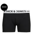 Jack & Jones Boxers Sense, black, white, gray - Men's boxers and socks - 115868 - 2