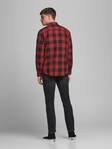 Jack&Jones Dress Shirt Gingham brick red - Men's dress shirts - 130048 - 2