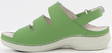 Nursing Care Machine washable sandals WG1821 light green - Women's work shoes - 118908 - 2