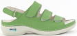 Nursing Care Machine washable sandals WG1821 light green - Women's work shoes - 118908 - 1