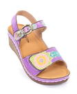 Laura Vita women's sandals Facscineo 0122 lilac - Women's sandals - 135538 - 3
