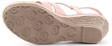 Marco Tozzi Wedge Sandals 28395-24, Rose - Women's sandals - 126308 - 3