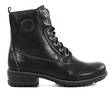 Migant Women Leather Ankle Boots, friction sole L920-22, Black - Women's ankle boots - 129378 - 1