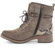 Mustang Ankle Boots 1293-601-318, Taupe - Women's ankle boots - 127398 - 2