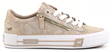 Mustang Sneakers 1457-302-699 gold - Women's sneakers - 133158 - 1