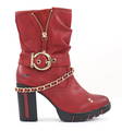Mustang Ankle Boots 1363-505-5, rot - Women's ankle boots - 132328 - 1