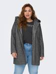 Only Carmakoma Jacket Sedona light, Dark Grey - Women's light jackets - 127458 - 2