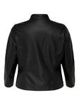 Only Carmakoma Plus size Women's Jacket Robber faux pu, Black - Women's leather- and pu-jackets - 125708 - 6