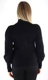 Only Sweater highneck, black - Women's knitwear - 132368 - 2