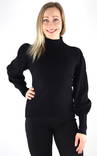 Only Sweater highneck, black - Women's knitwear - 132368 - 1