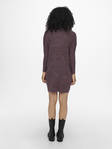 Only Knitted Dress Jana cowlneck, rose brown - Women's knitwear - 132238 - 2