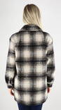 Only Jacket Check pumicestone/black - Women's light jackets - 128968 - 2