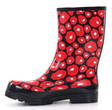 Ratia Rubber Boots Orvokit black/red - Women's rubberboots - 134398 - 2