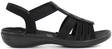 Rieker Sandals 60870-00, Black - Rieker women`s sandals - 125858 - 1