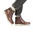 Rieker men's leather ankle boots 39430-25 brown - Men's ankle boots and boots - 134808 - 6