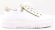 Rieker Sneakers M1921-80 white - Rieker women`s sneakers - 133078 - 1