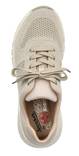 Rieker Sneakers M4904-64 beige - Rieker women`s sneakers - 133588 - 3