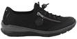Rieker Walking Shoes L3263-00, Black - Rieker women`s walking shoes - 132808 - 1
