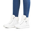 Rieker women's ankle boots W0670-80 white - Rieker ankle boots - 134588 - 5