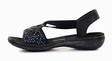 Rieker women's sandals 60880-00 black - Rieker women`s sandals - 135688 - 2